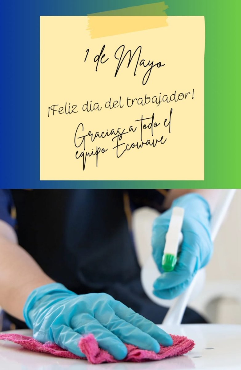 EcowaveInt's tweet photo. ¡Nuestro orgullo de quienes construyen cada día!
#Diadeltrabajador #ecowave https://t.co/gwf9X6hFa0
