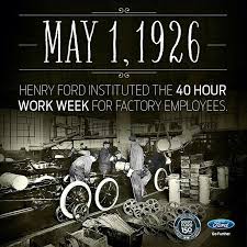 RKrivoFX's tweet photo. May 1, 1926 - Ford factory workers get 40-hour week https://t.co/IlNRR7w115 #History #Ford #F #FactoryWorkers #WorkWeek #40HourWorkWeek #Employment #Jobs #Labor #HenryFord https://t.co/b1FRJGhDhl