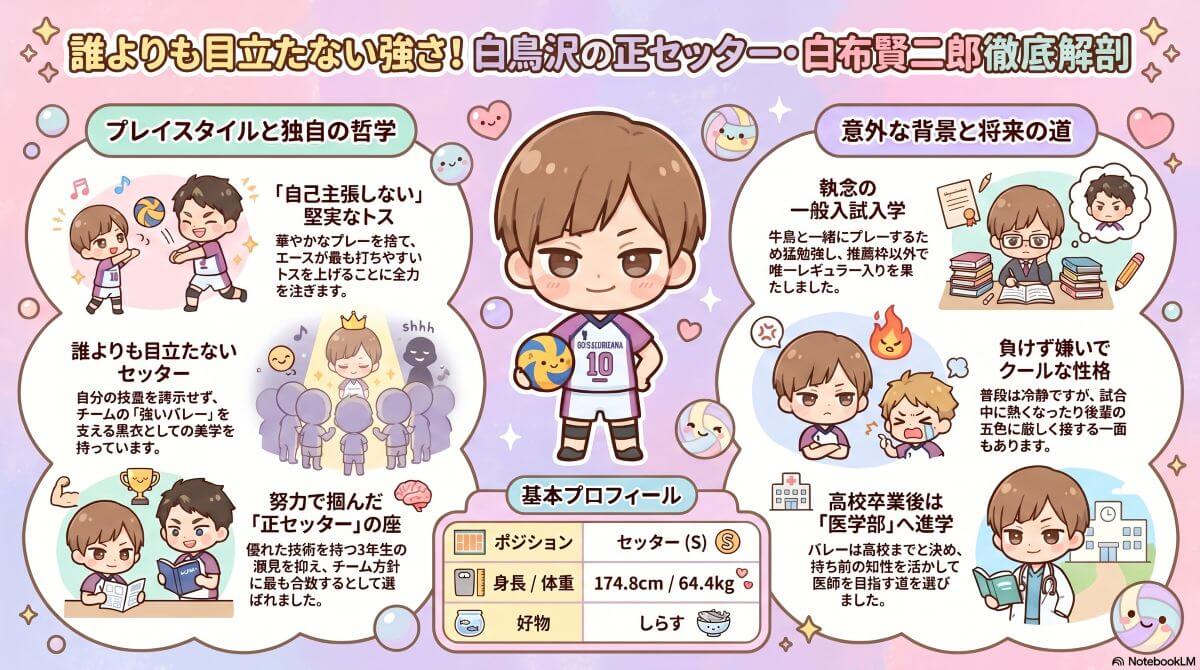 白布賢二郎誕生祭2026 本日5月4日は白鳥沢・白布賢二郎の誕生日です