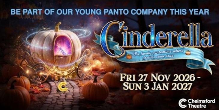 DramaGroups's tweet image. Young Panto Company is holding auditions for "Cinderella" see full details at dramagroups.com #Auditions #UK #May2026 - you can list your audition at @DramaGroups absolutely free! #amdram @followers