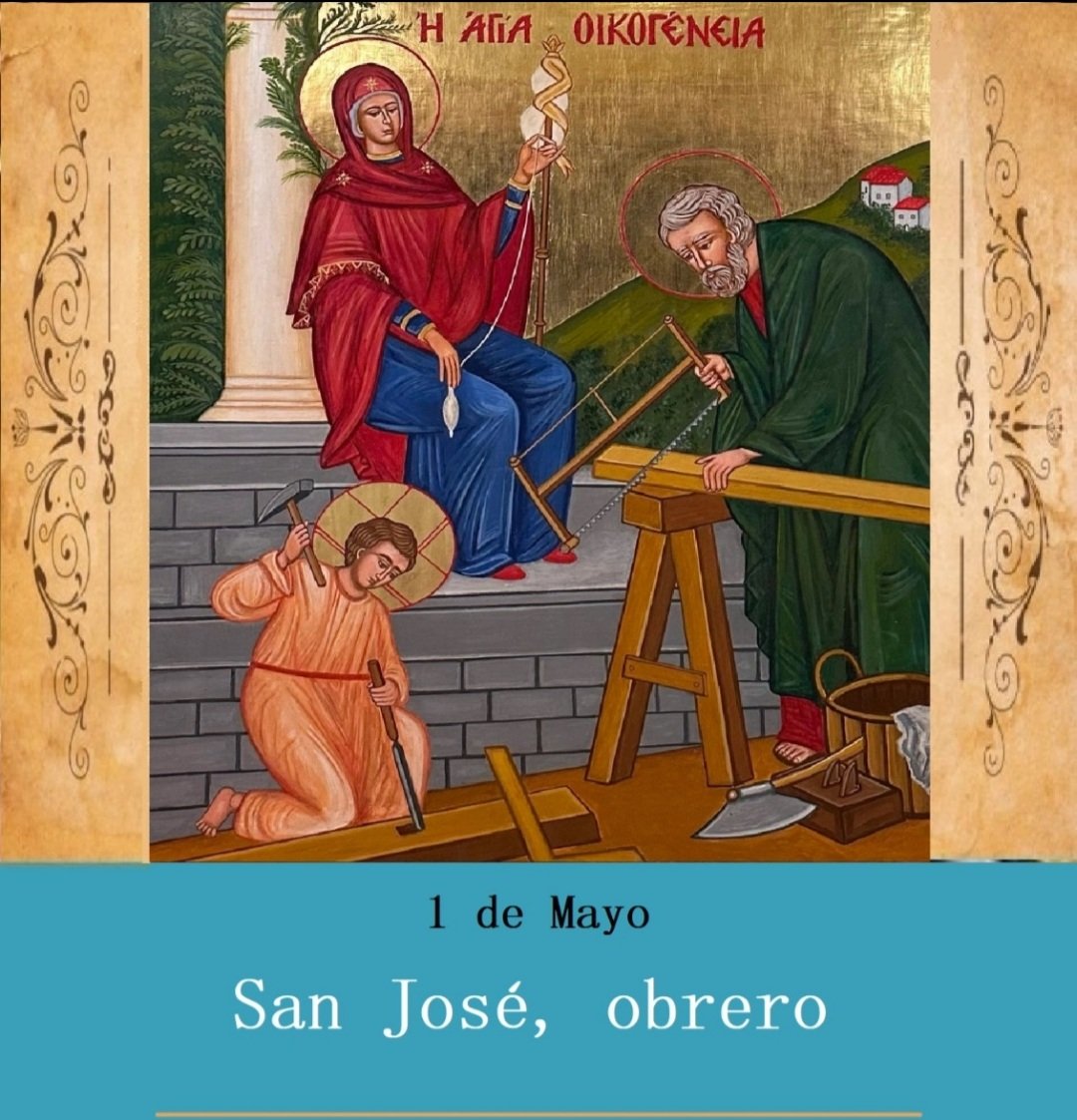 Feliz día para todos los que trabajan, además, por el Reinado Social de Cristo!