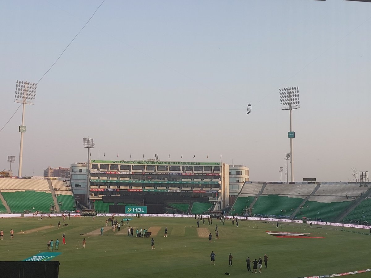 sohailimrangeo's tweet image. All set for 2nd eliminator #HKvIU #PSL