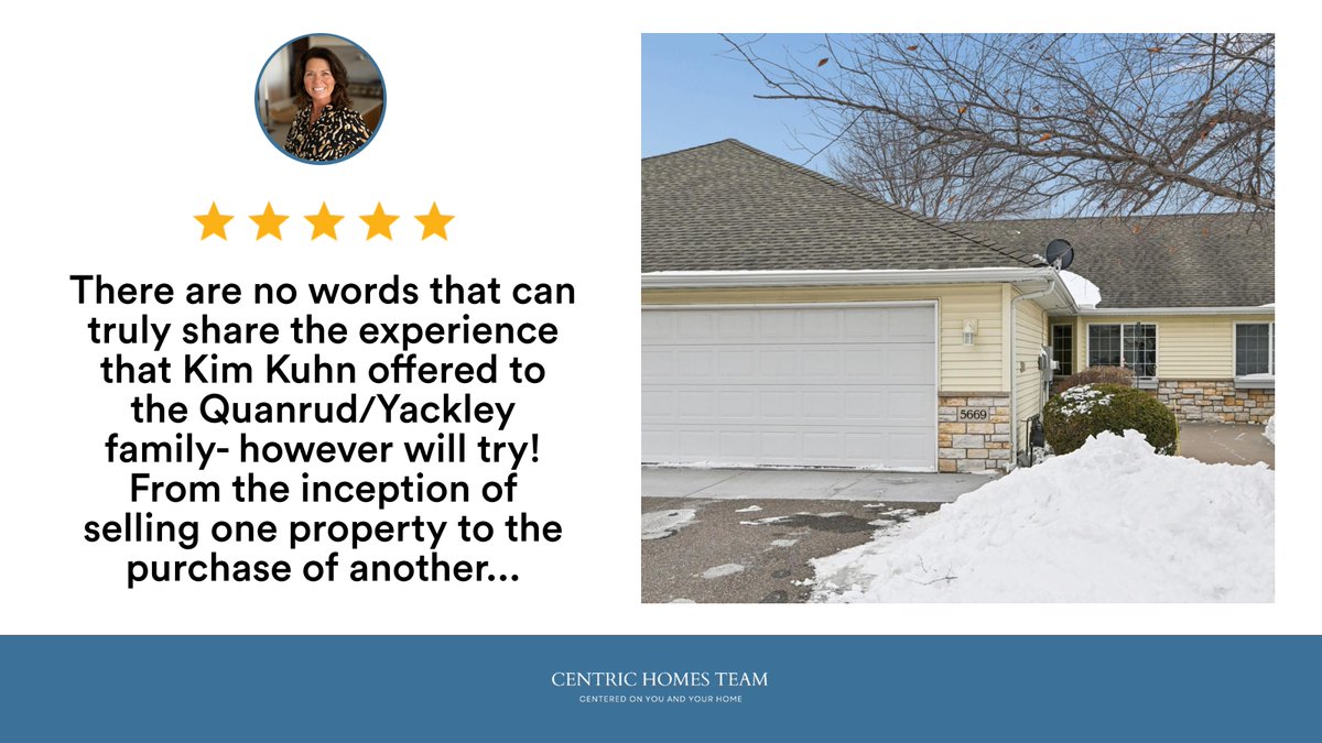 KimK_CB's tweet photo. My latest RateMyAgent review in Albertville.
Minnesota 40564609

...
#ratemyagent #realestate #Coldwell_Banker_Realty https://t.co/euYqd4Llq3