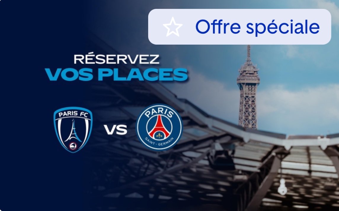 Billetterie Paris Fans tweet media