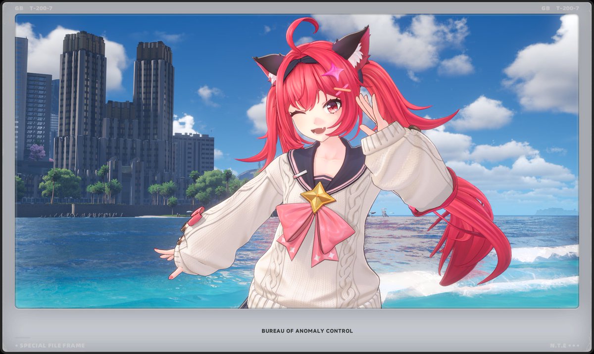 BlueSkySummer3's tweet photo. 話題になってるNTEやってみました
可愛いし、リリース開始からスキンが複数あるゲームって珍しい気がする https://t.co/UMTGM9edOA