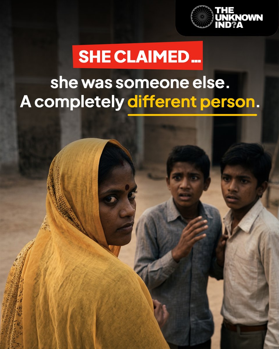 unknown_th17459's tweet image. A woman died, came alive &amp;amp; said she was someone else.
Facts about her claimed identity were found true, perplexing scientists for years.
#Reincarnation or #Paranormal- its still a #Mystery

*This content blends personal research, public domain material, and cultural storytelling.