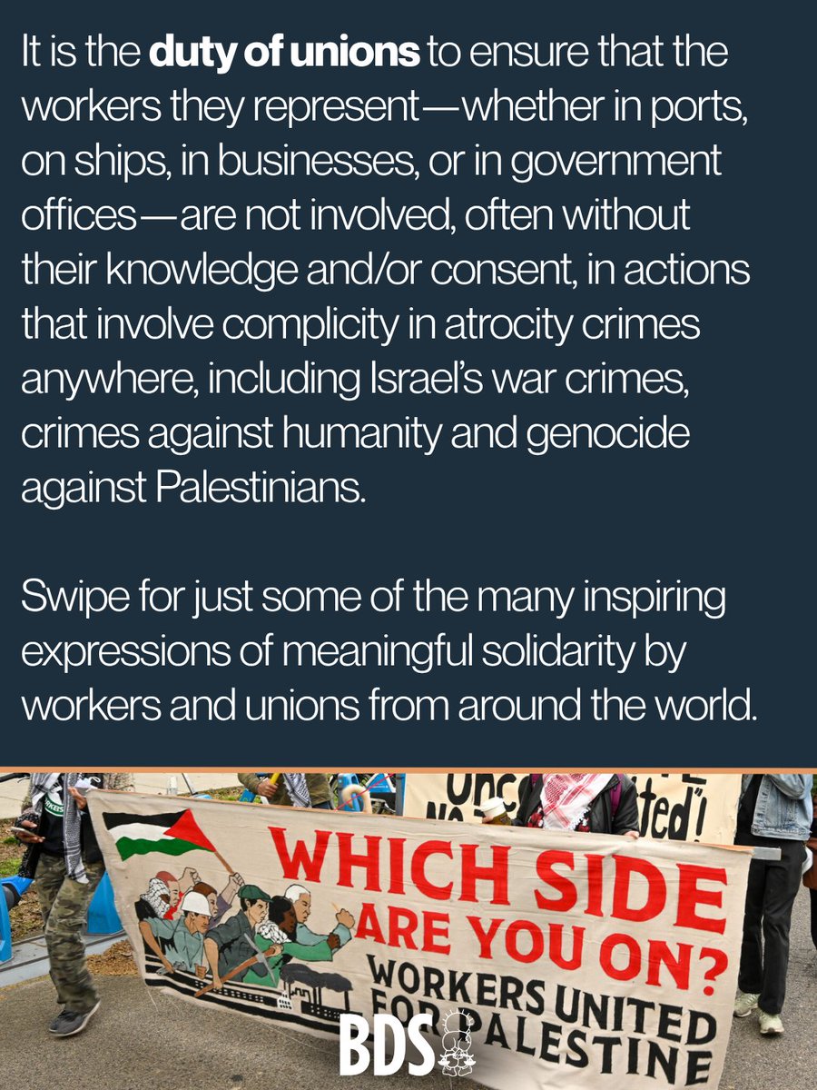 BDS movement tweet media