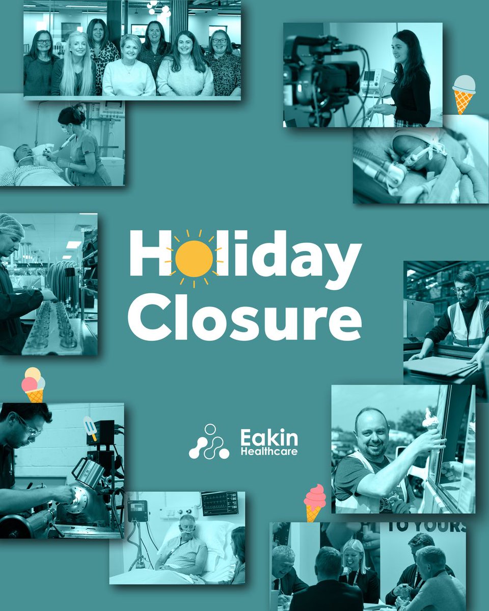 EakinResp's tweet photo. Our Coleraine site will be closed on Monday 4th May for the May Day Bank Holiday. We will be back to business on Tuesday 5th May. 🌼🌞 https://t.co/mDh1Se9GYD