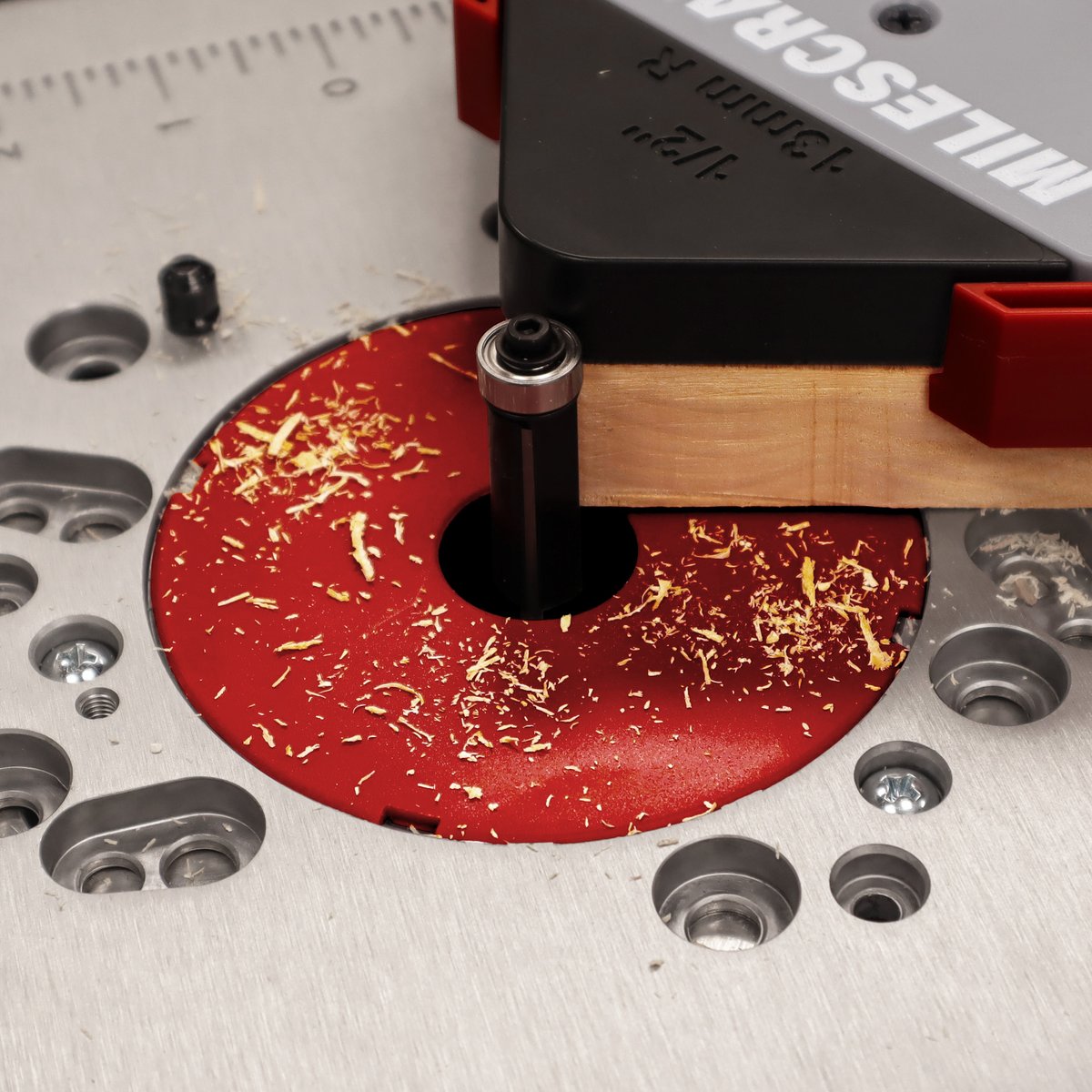 Milescraft's tweet photo. Stop wasting time sanding! Route your corners like a pro. The CornerCut™ gives you flawless rounded corners and sharp 45° chamfers. Link in comments. https://t.co/qBRLzbV4H5