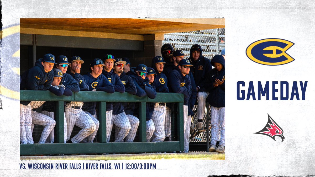 UWECBaseball's tweet photo. On the road to River Falls for two games. First pitch at 12:00PM. https://t.co/oLCOpp7fKc