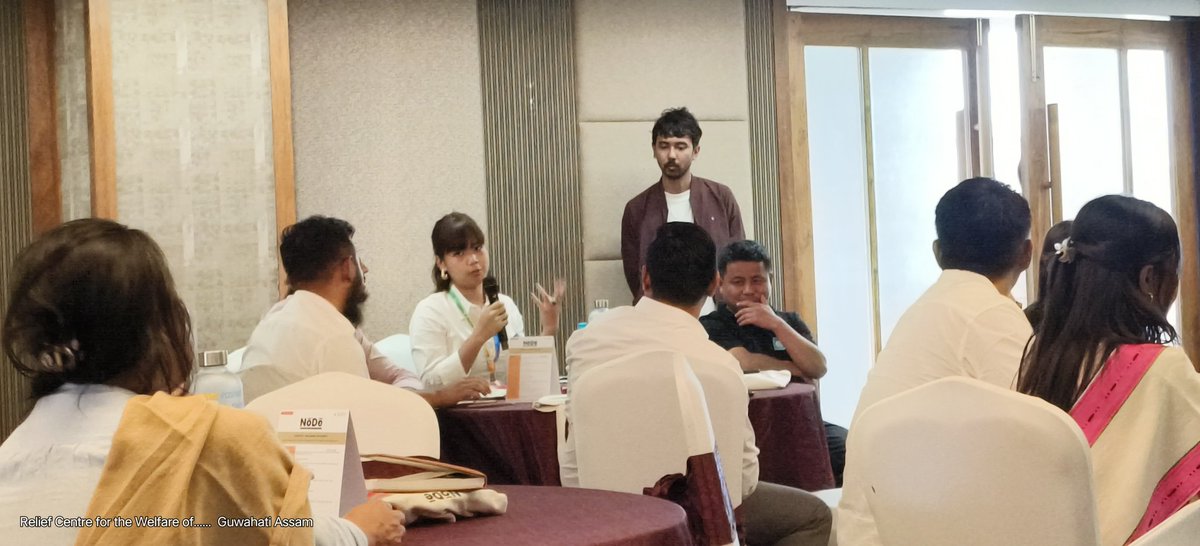 ReliefCentreM's tweet photo. The team from the Relief Center for the Welfare of Differently Abled Persons Manipur attended the Inception Programme for NoDe (North East Organizational Development for Empowerment), organized by SESTA (Seven Sisters Development Assistance) in Guwahati. https://t.co/VctFKxO8D6