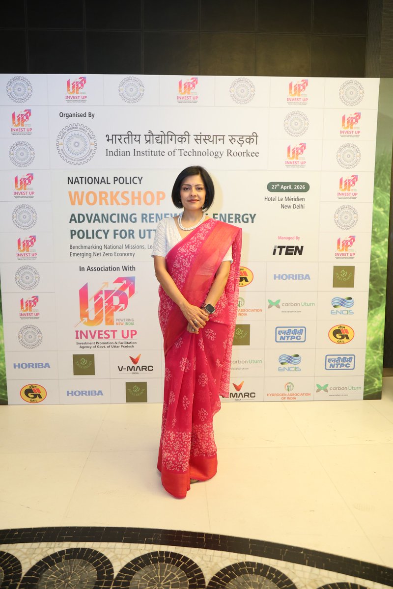 AnishaNDhawan's tweet image. Uttar Pradesh is leading in #bioenergy and using rooftop #solar to amp up its #renewable energy game. I hosted a workshop by @iitroorkee and @_InvestUP to gather industry feedback and enable closer industry-academia collaboration to draw in greater investments into the state.