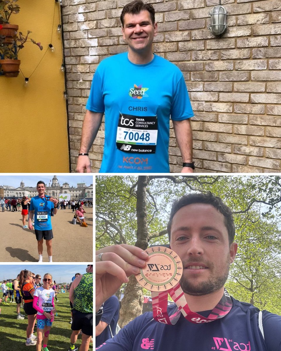 SeedSupportUK's tweet photo. This post is a look back at some of the incredible moments from last Sunday’s London Marathon, where our amazing runners took on 26.2 miles for SEED.

We are so proud and deeply grateful to everyone who chose to run in support of our charity.

https://t.co/MRDkkefCaC https://t.co/IvfwgEarDa