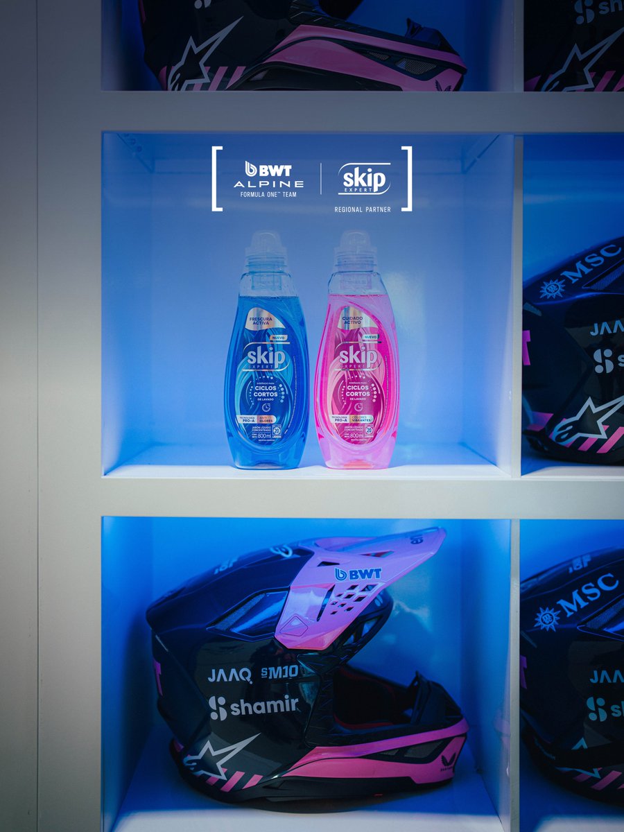Welcome Skip, our new regional partner 🤝🫧

As part of the Unilever Home Care brands, the regional partnership will promote Skip across Argentina and Uruguay through the “Ready for the Next Lap” campaign 🏁

Read more 👉 af1t.com/welcomeskip