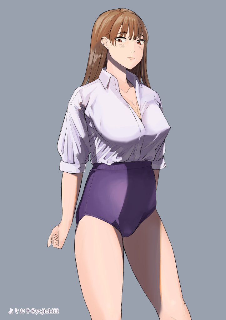 ハイウエストブルマ 