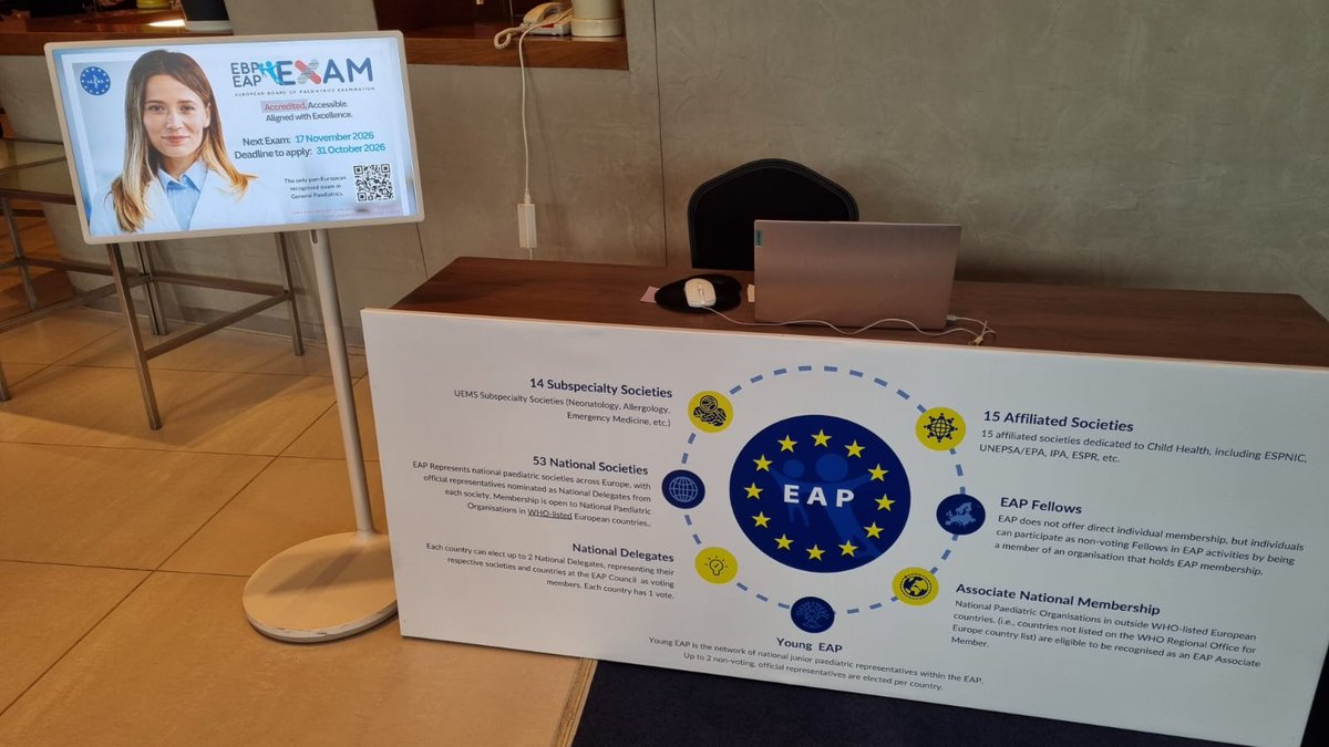 European Academy of Paediatrics (EAP) tweet media