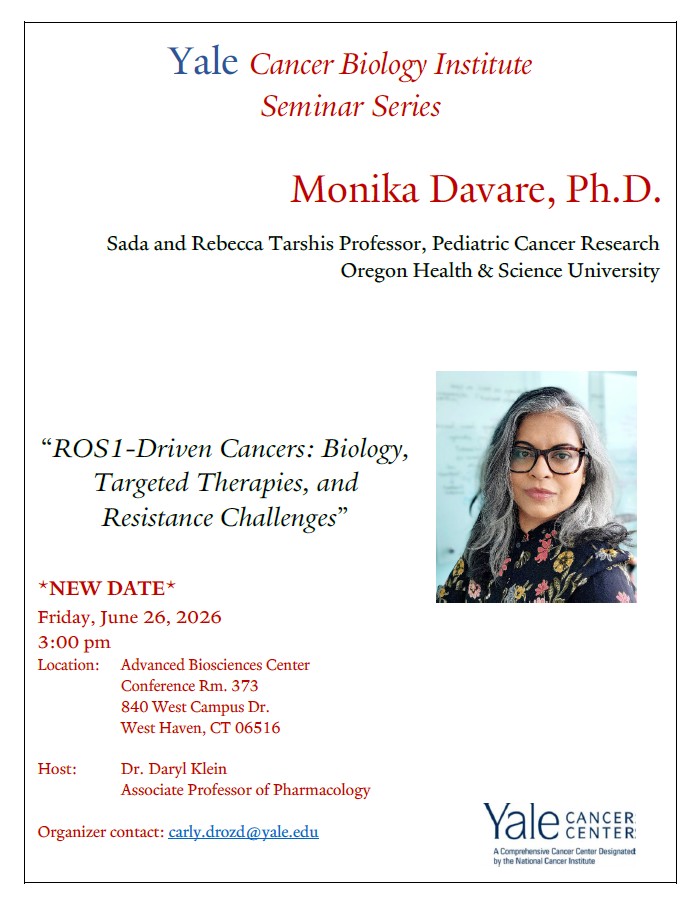 Yale Cancer Biology Institute tweet media