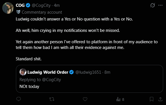 Ludwig World Order tweet media