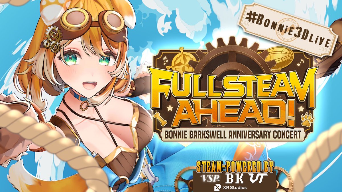 Bonnie Barkswell 🐶🔧【FULL STEAM AHEAD! 】⚙ MAY 1ST tweet media