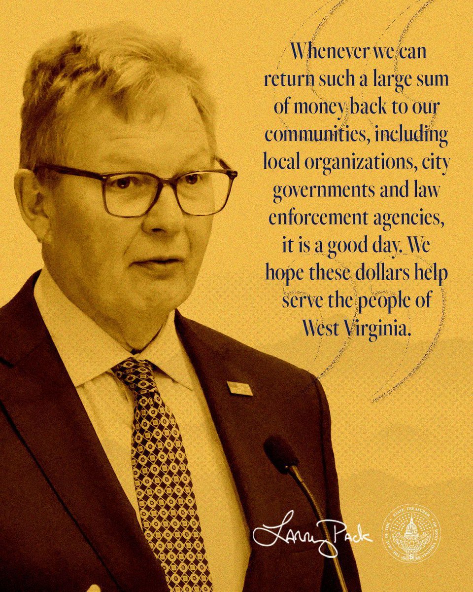WV Treasury tweet media
