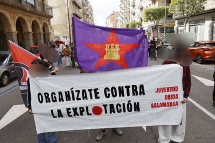 Los militantes comuner@s charros no podíamos faltar en este día!!!
#1deMayo #Salamanca #Castilla