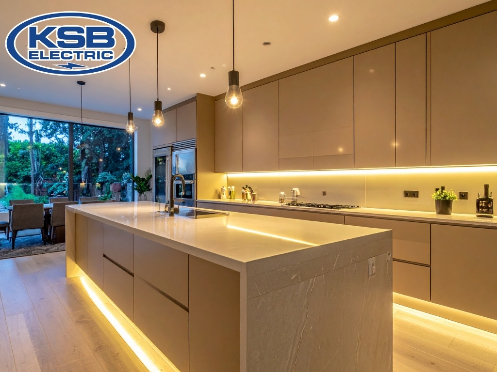 KSBElectric's tweet photo. 🏡 May is perfect for home renovations! Upgrade your lighting with recessed lights, LED fixtures, dimmer switches, and more. Professional installation ensures safe, efficient results. 

👉 Learn more: https://t.co/DcHu3DHdSq 

#KSBElectric #HomeImprovement #InteriorLighting https://t.co/9v6Ju4Osf5