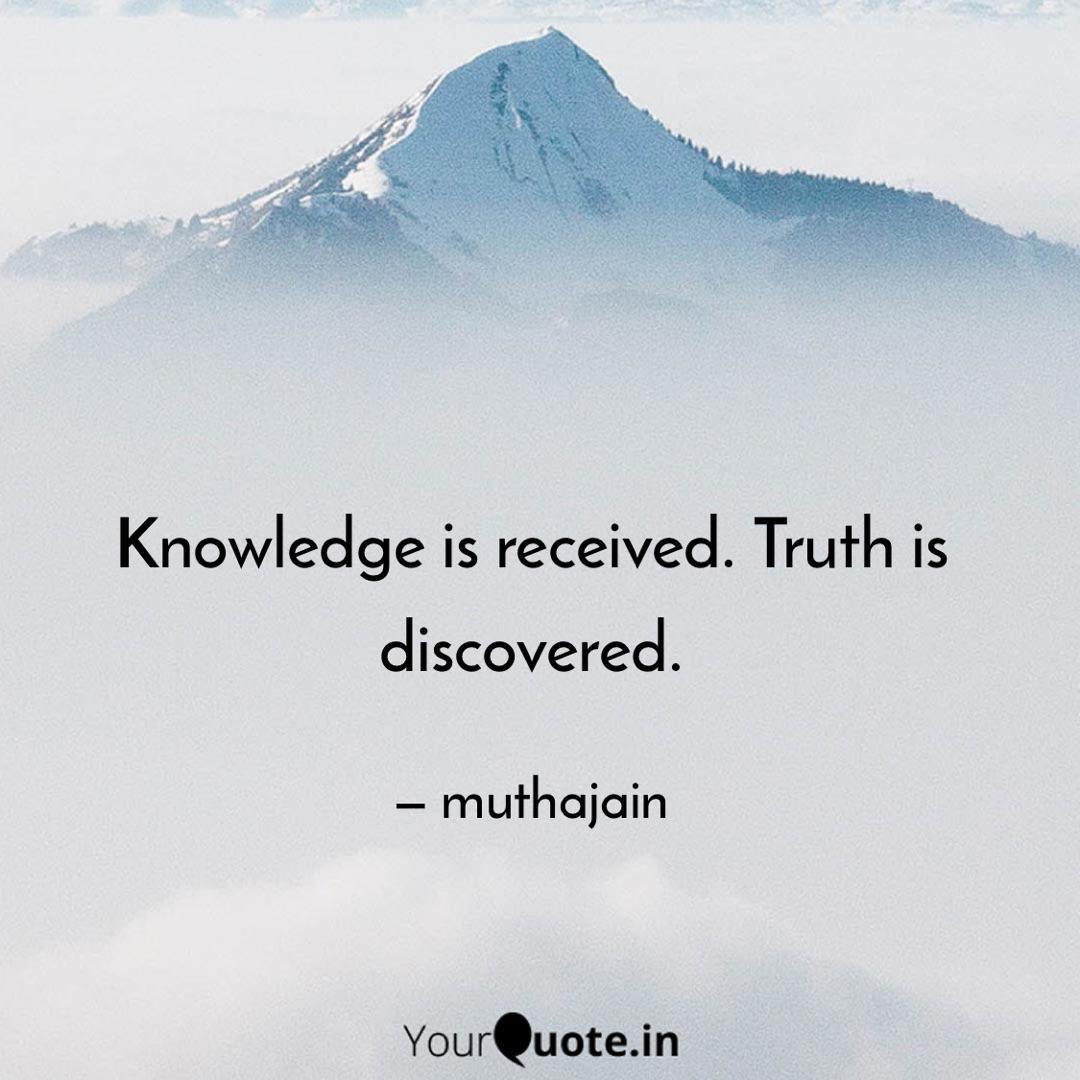 Muthajain's tweet image. #knowledge #truth