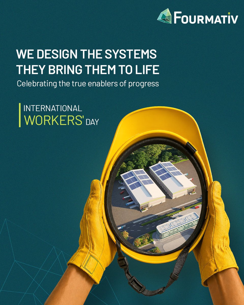 Fourmativ's tweet photo. Movement begins with people, on the ground, on-site, and across every layer of execution. Their dedication turns vision into reality.  

This #InternationalWorkersDay, we celebrated the unwavering commitment of every worker who makes progress possible.  

#Fourmativ #LabourDay https://t.co/p52h9Bdhxl