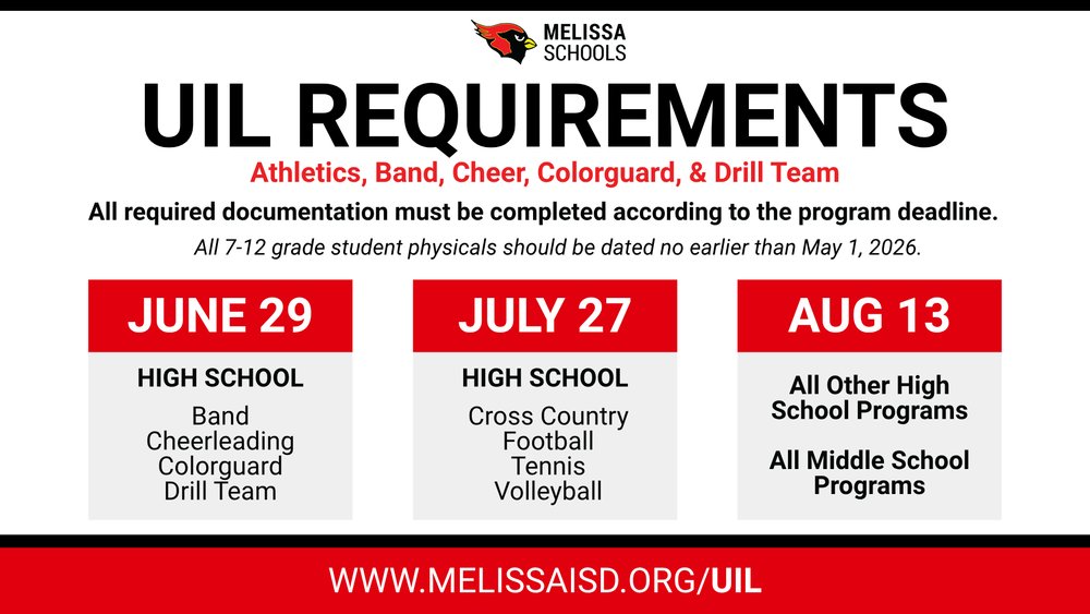 Melissa High School tweet media