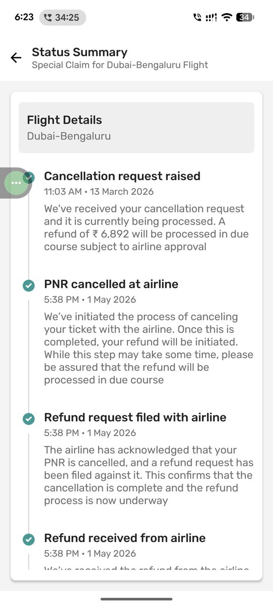 imaihul's tweet photo. Looping @MoCA_GoI .
@makemytripcare 

See the difference in amounts.

E-ticket Number : 69066569022 and 69066569033

#goibibo
#makemytrip
#dubai
#india
@EmiratesSupport
@emirates https://t.co/G1Wwbj8NwT