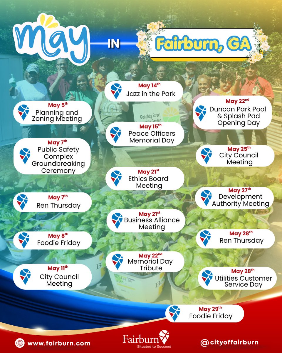 CityofFairburn's tweet photo. Feeling like Floyd in this Mayweather 🥊 We've made it to May in Fairburn, Ga ☀️ Follow @cityoffairburn and visit https://t.co/t77cozh5Kp for May events!

 #OneFairburn #CityOfFairburn #MayEvents #ThingsToDoInFairburn https://t.co/ERLtm3jC19