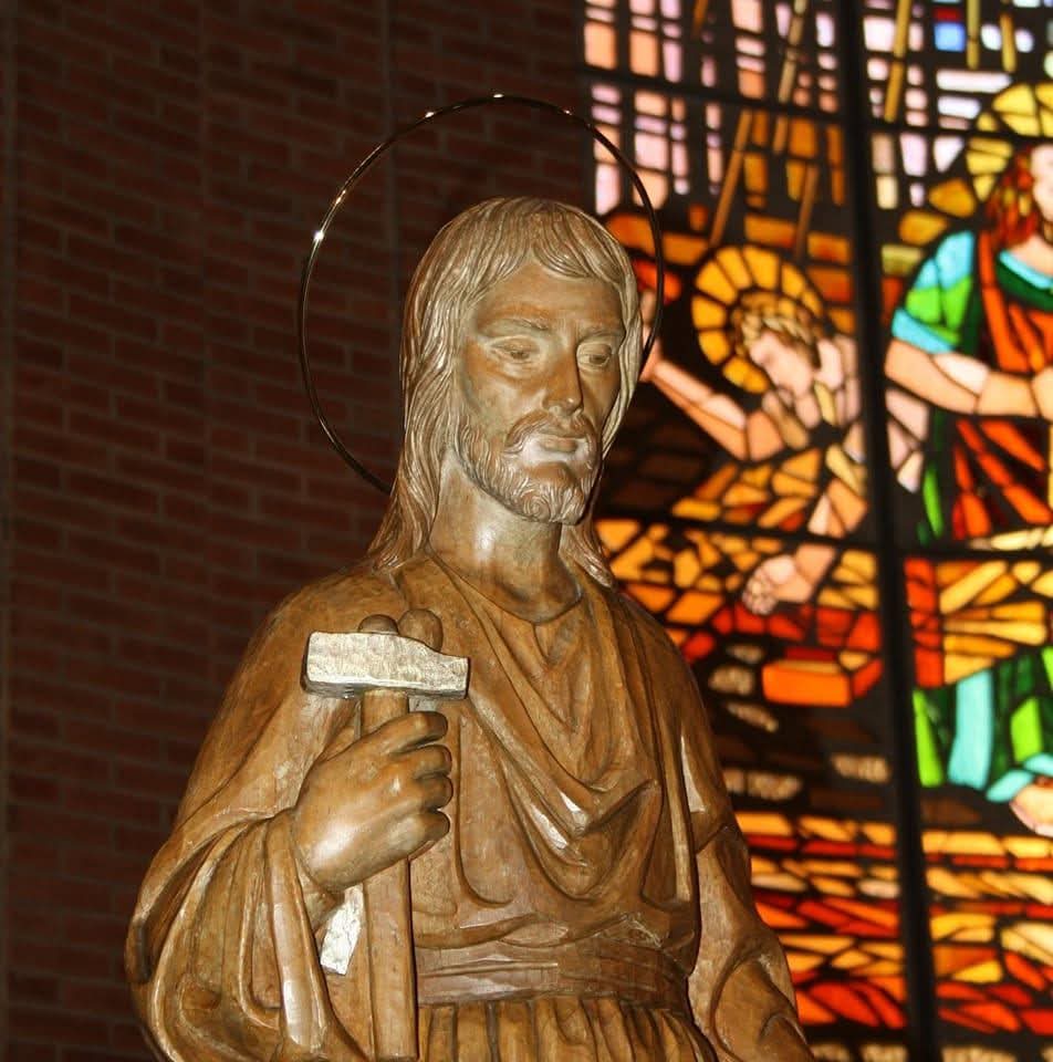 Queremos felicitar a nuestros queridos hermanos de <a href="/SantiagoSJoseAv/">Unidad Parroquial. Santiago-San José Obrero</a> y de la Cofradía del Santo (📷) en la Festividad de su querido Patrón y Protector, #SanJoséObrero.
Que el Glorioso Patriarca os bendiga y premie vuestra extraordinaria labor. ¡Feliz día! #Ávila