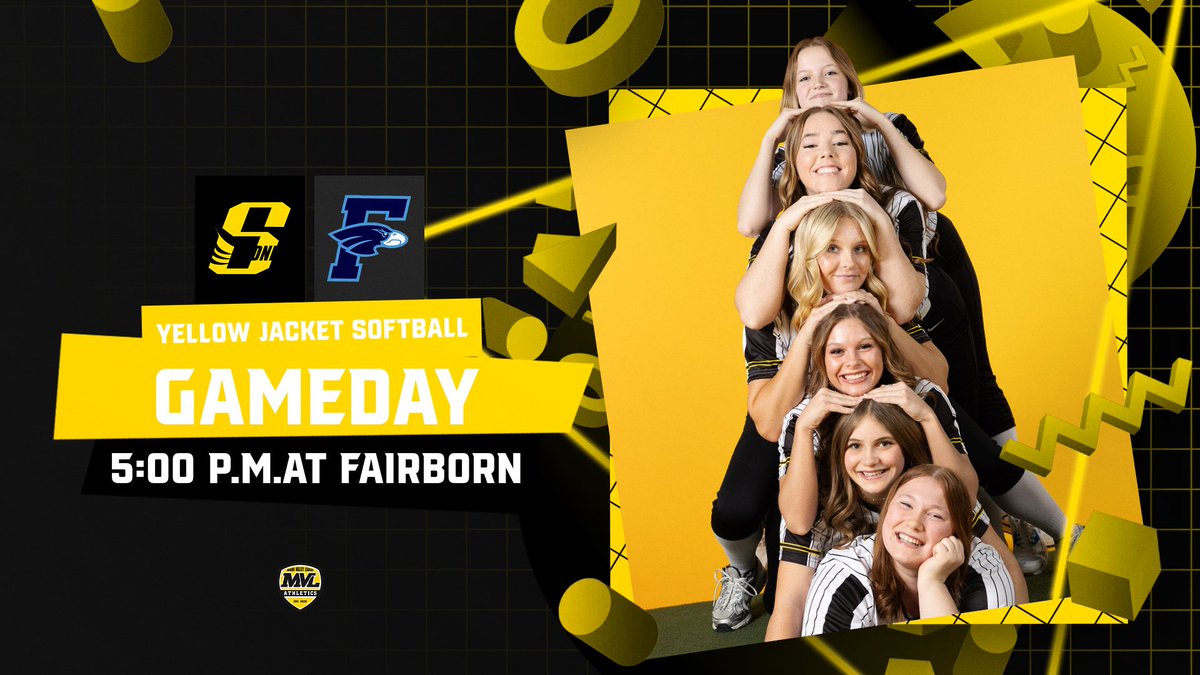 sidneyjackets's tweet image. GAMEDAY! The Sidney Yellow Jackets Softball team is ready to take on the Fairborn Skyhawks at 5:00 p.m. at Fairborn! Let's show our support! #GoJackets