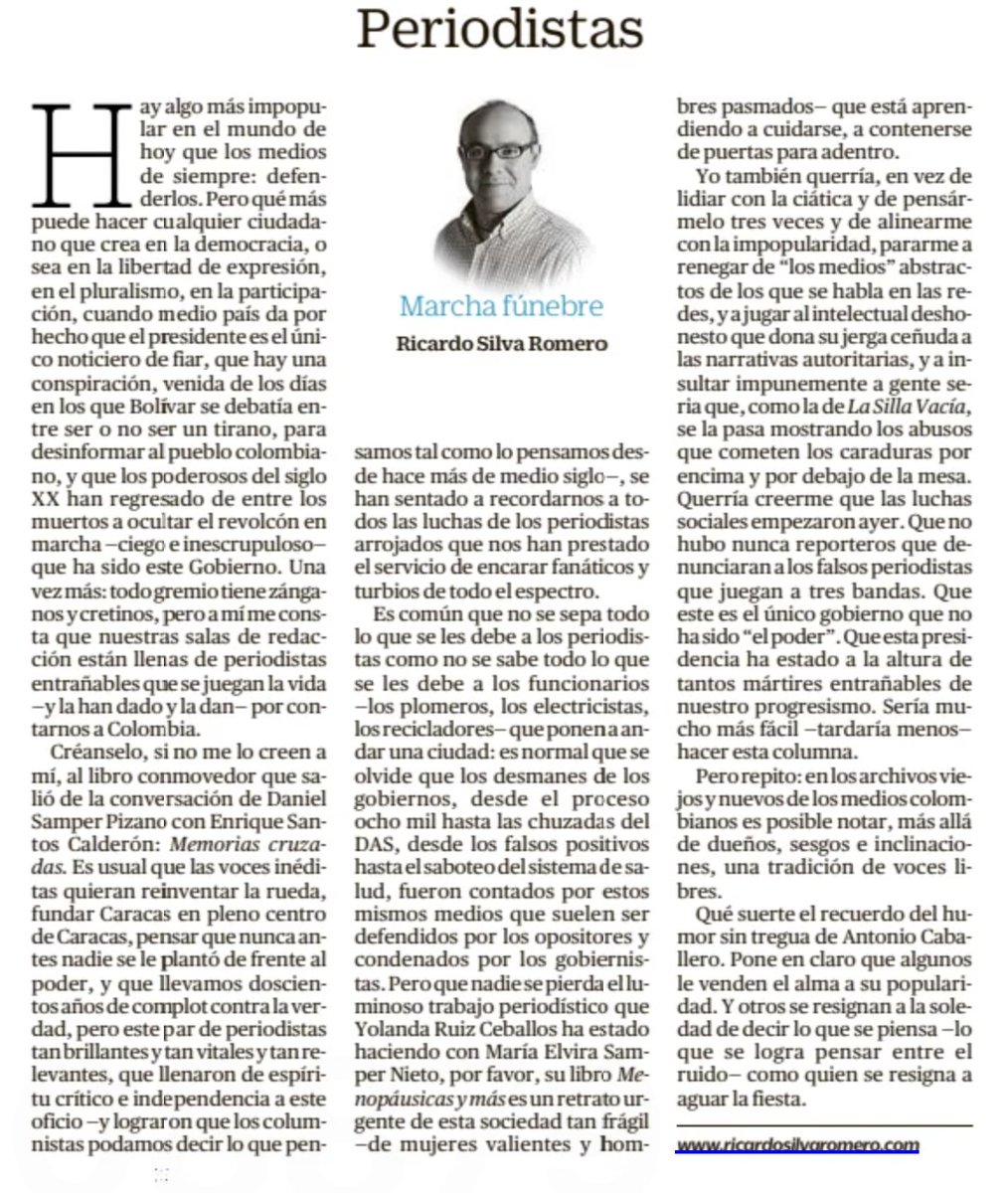 Ricardo Silva Romero tweet media