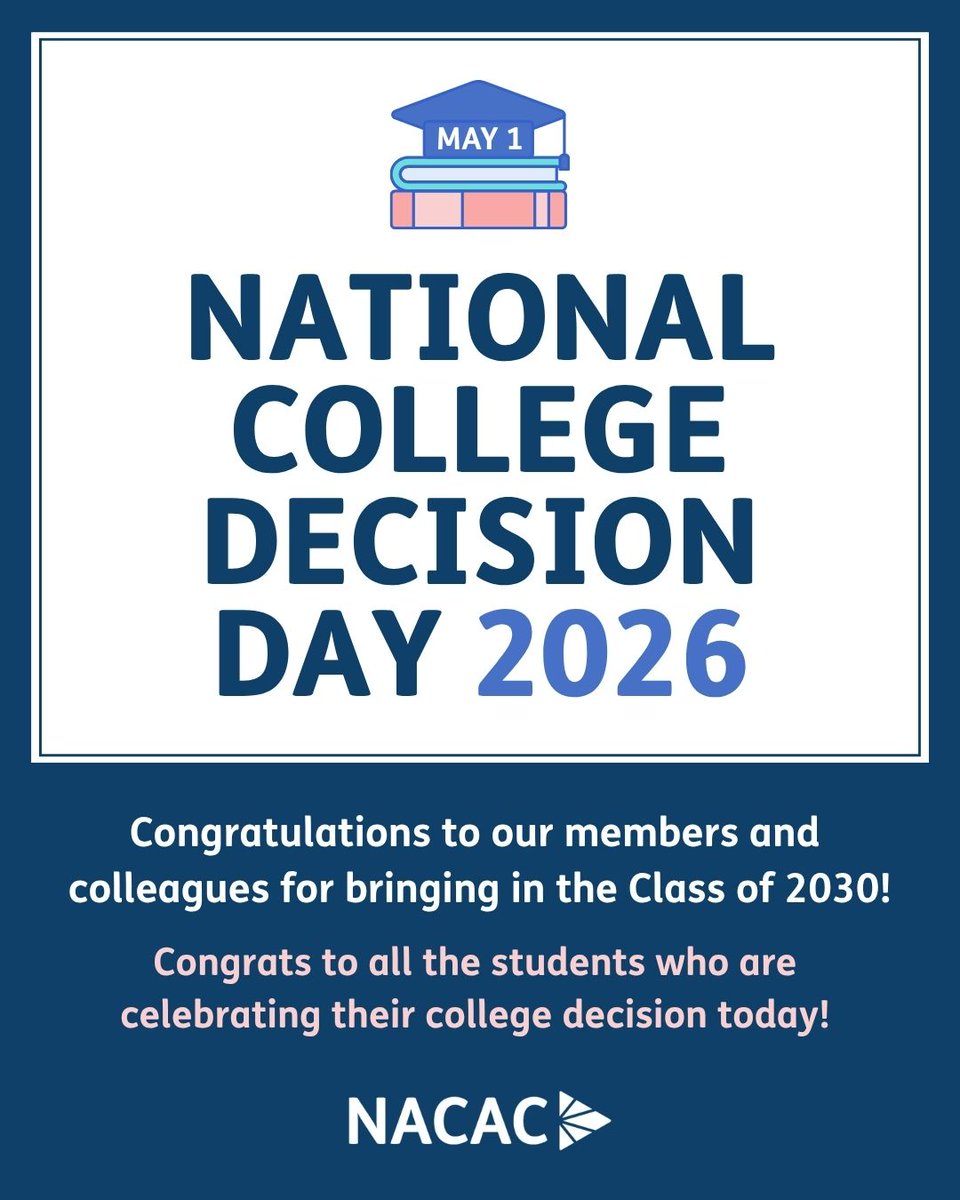 Natl Association for College Admission Counseling tweet media