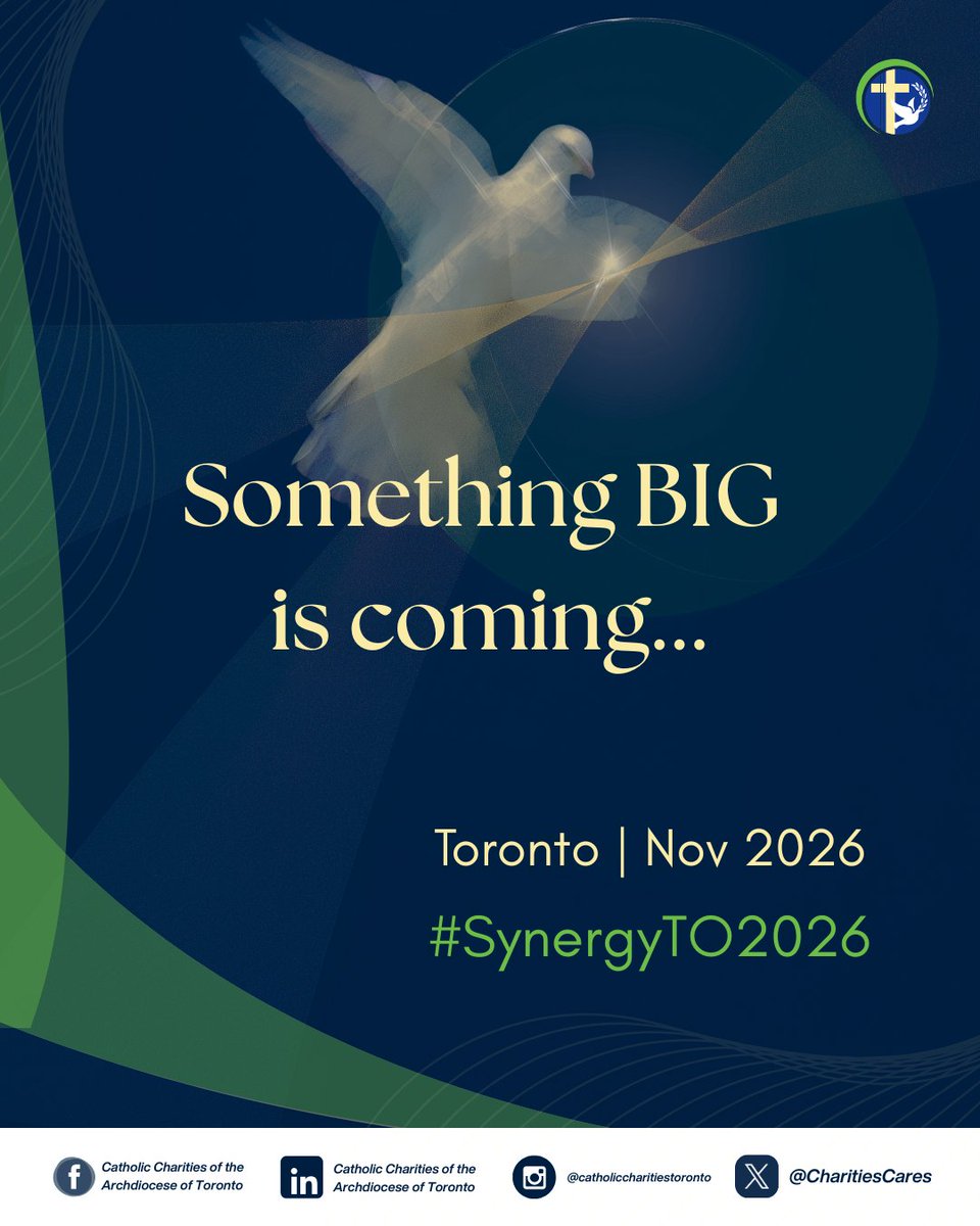 CharitiesCares's tweet image. Something impactful is on the way.

A space where ideas, collaboration, and purpose come together.

Stay tuned.

#SynergyTO2026 #ComingSoon #TorontoEvents