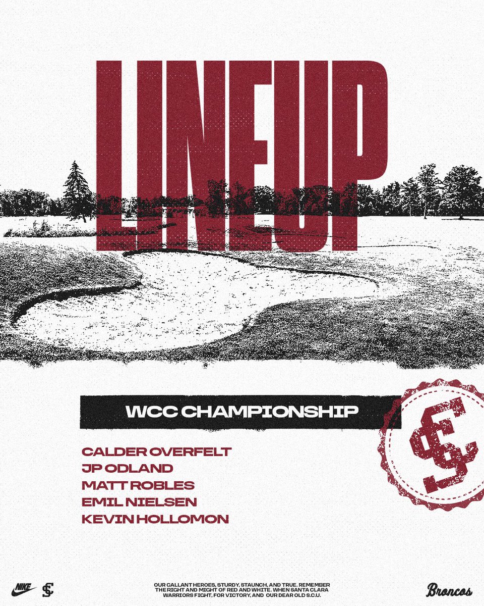 Santa Clara Men's Golf tweet media