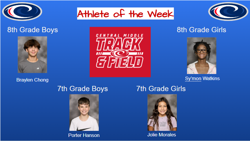 CMS_Activities's tweet photo. Congratulation's to this week's athletes! https://t.co/68Bb7btQCB