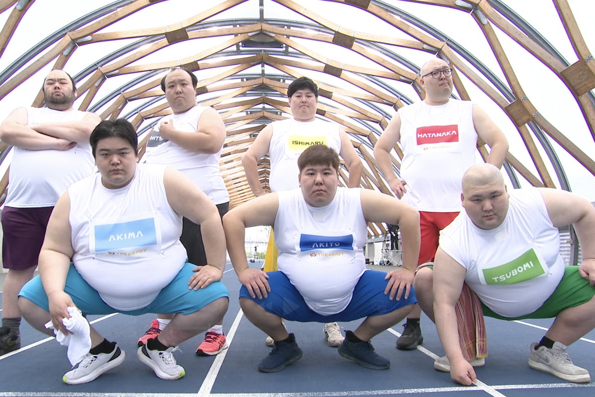 明日5月5日(火)午後2時30分📺 新特番 #THEヘビー ＼ 出場資格は体重300