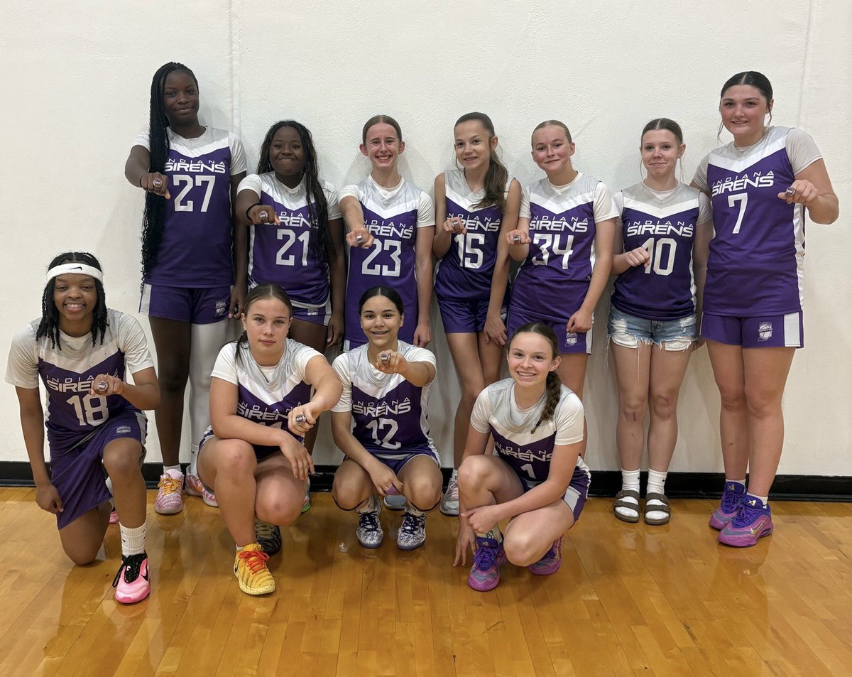 IndianaSirens's tweet photo. Congrats to our Sirens 2029 - Soots and their runner up finish in the @SuperstarEvnts Crossroads Clash! https://t.co/xJjSmPbCg8