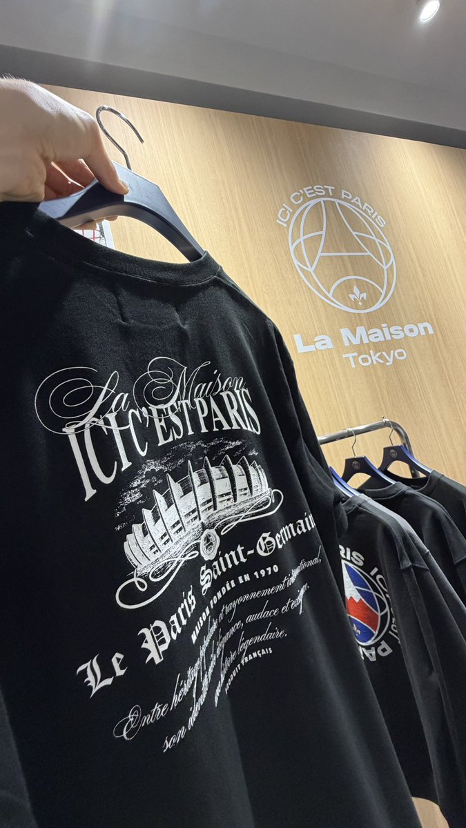 JapanPsg's tweet image. 👕 ICP La Maison Tokyo でゲットできるTシャツの数々

#psg
#icp
#icplamaisontokyo