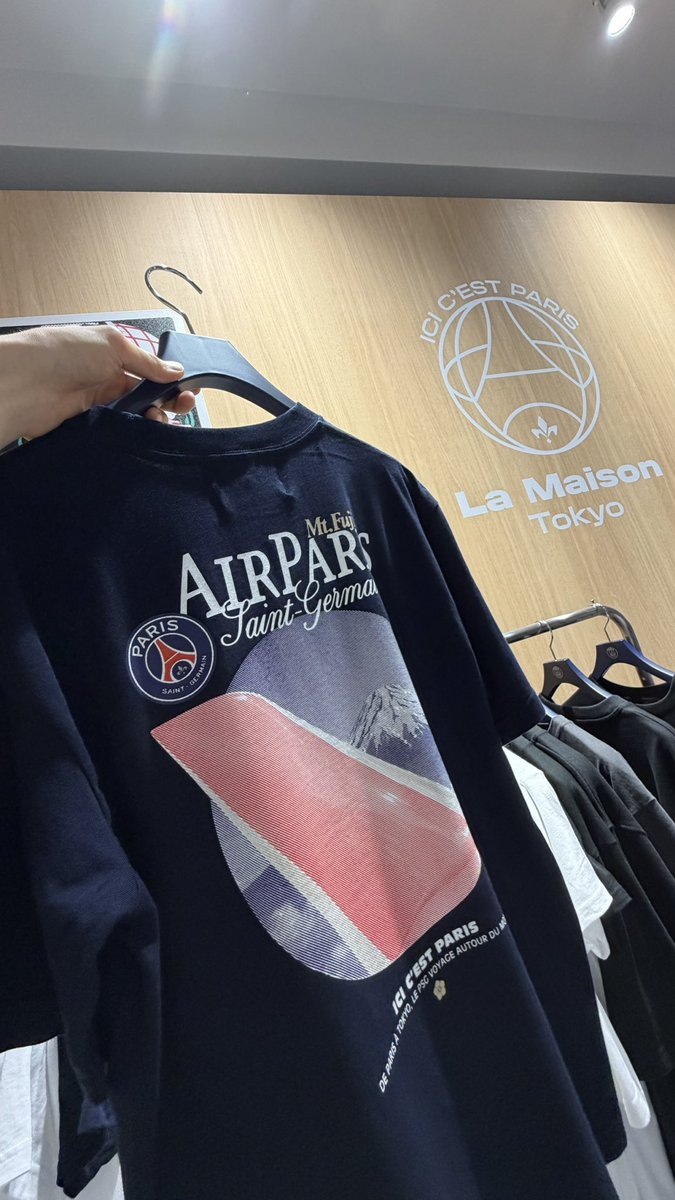 JapanPsg's tweet image. 👕 ICP La Maison Tokyo でゲットできるTシャツの数々

#psg
#icp
#icplamaisontokyo