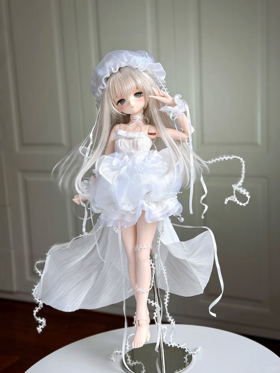Nokdoll_jp's tweet image. 泡に溶けて

　ひと夏の夢𓂃𓈒𓏸

#BJD #Nokodoll