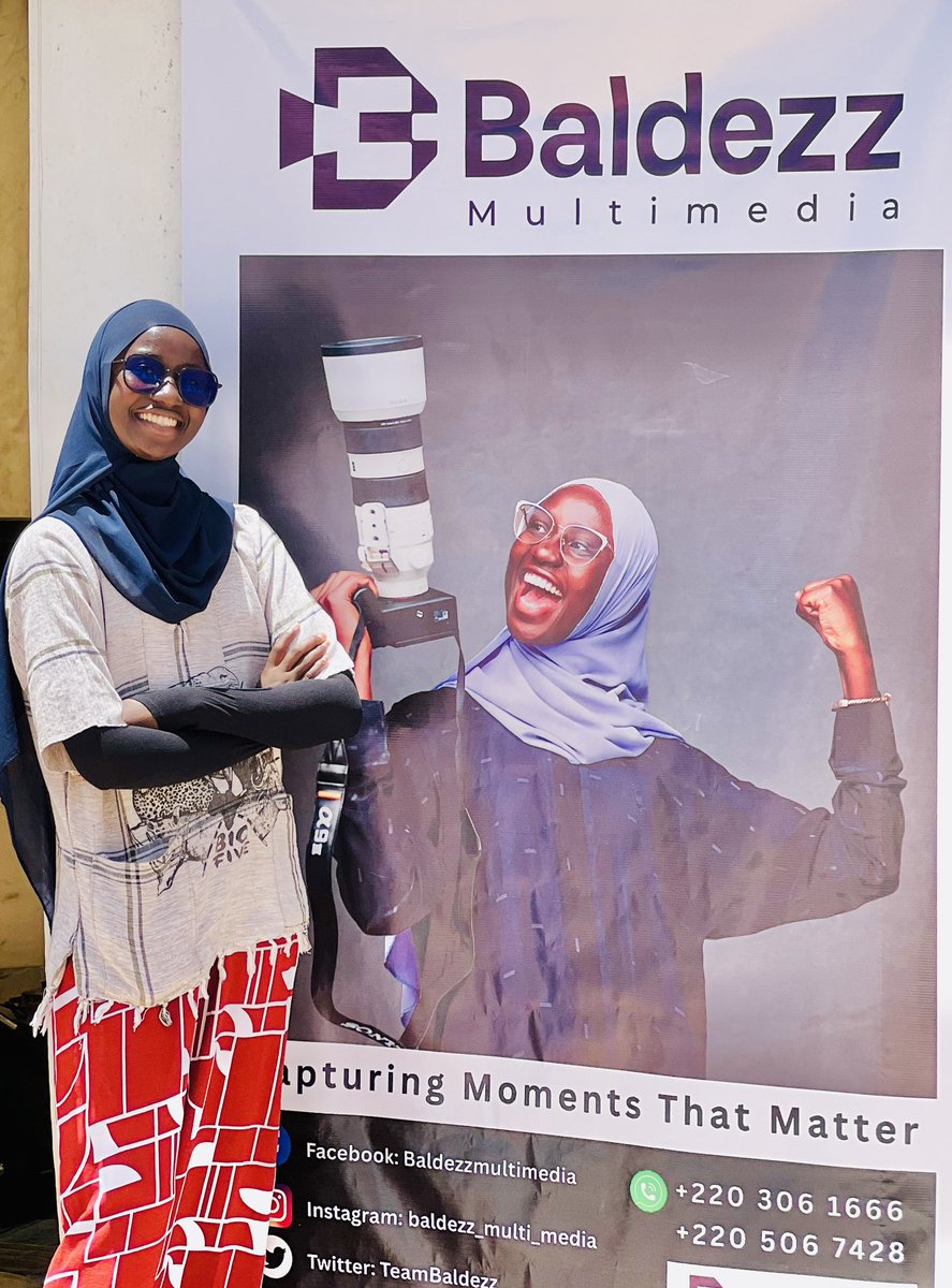 SarjoBaldeh14's tweet photo. Baldezz Multi Media is live at the Trade Fair! 📸
Visiting with your family or friends?
Stop by Stall 61 and capture beautiful moments you’ll cherish forever.

✨ Quick, professional photos
✨ Ready in just a few minutes

Come create memories with us!
#baldezz https://t.co/bOEzE0GxTl