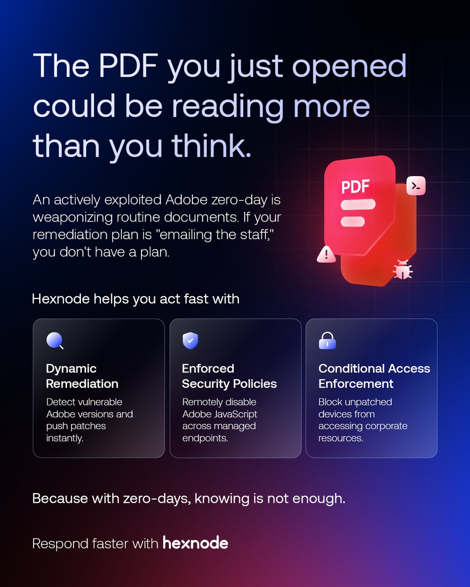 Hexnode tweet media