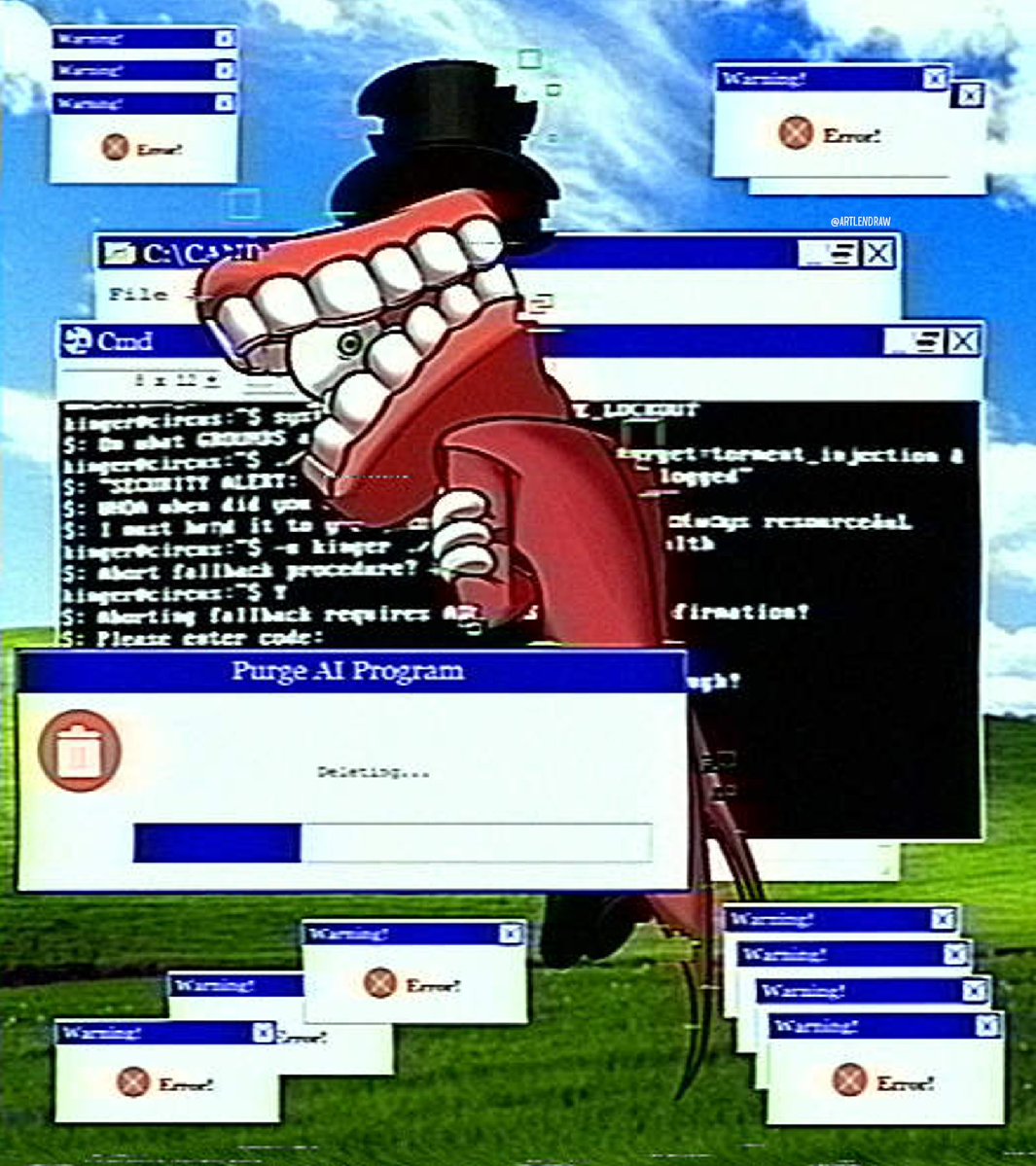 " Deleting... "

#tadc