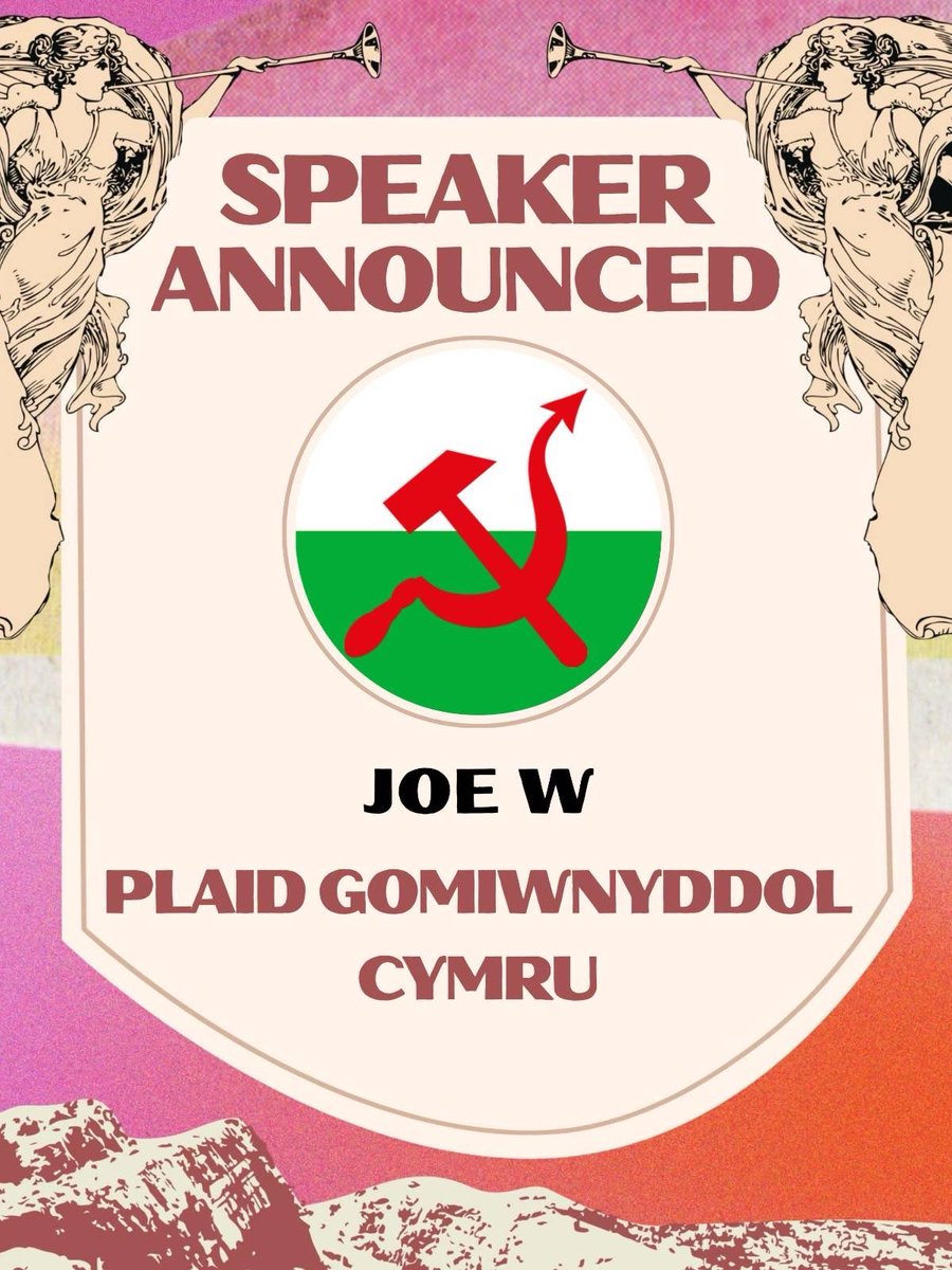 WelshUGN's tweet photo. WREXHAM MAY DAY RALLY 2026!
May 4th

Please join us in rallying with many other  organisations who recognise the shared struggles workers face as they fight for better living conditions! ✊⚒️🏴󠁧󠁢󠁷󠁬󠁳󠁿

@PGCymru https://t.co/yzVbzG5r9W