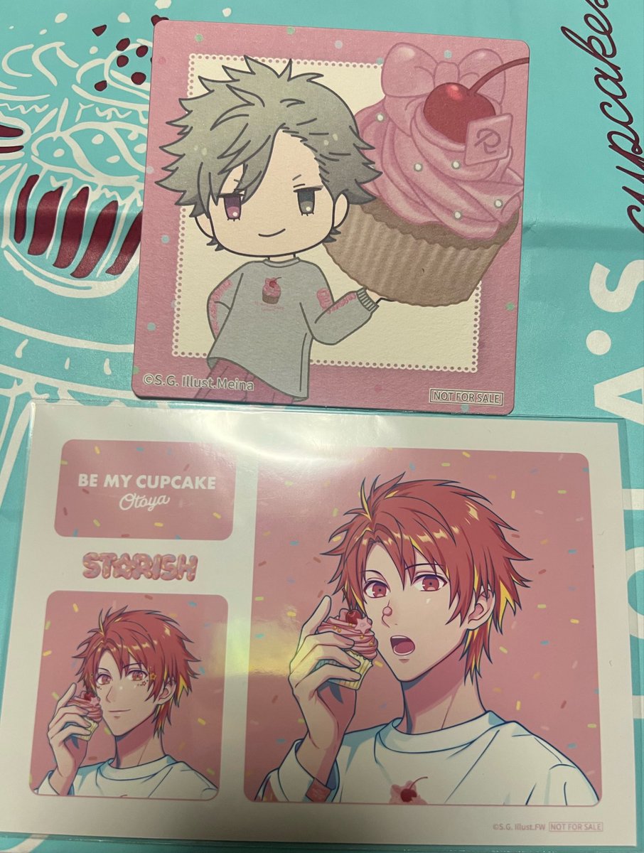 うたプリ エポス抽選会 A賞 那月 翔 嶺二 アートボード 交換】 うたプリ BGS BE MY CUPCAKE BMC 購入特典 エポス 抽選 【譲