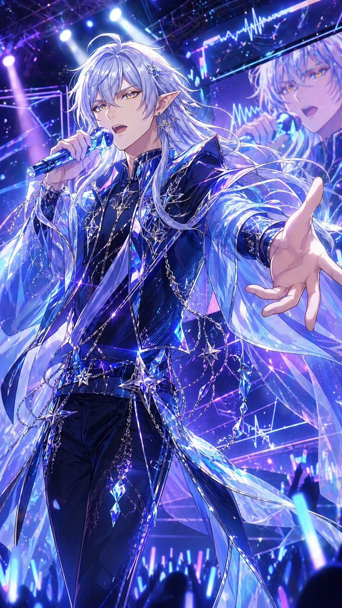 elfos_stelar's tweet image. Je suis nostalgique de l'époque nightcore. 
J'ai crée cette illustration dans le style des chansons 🎶 nightcore.

Le promt que j'ai utilisé est dans le alt, j'ai hâte de voir vos créations 😊
#aiart #nightcore