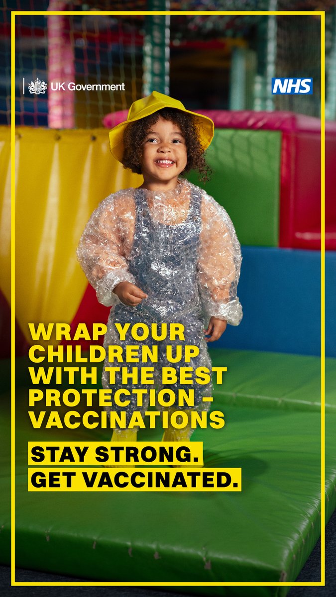 NHSCandM's tweet image. Help protect your child from measles, whooping cough and other serious illnesses. To check if your child has missed any vaccines, look in their red book or speak to your GP practice. 

Find out more at nhs.uk/childhoodvacci… #GetVaccinated